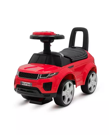 Felrode Loopauto SUV voor Jonge Kinderen met Rugleuning