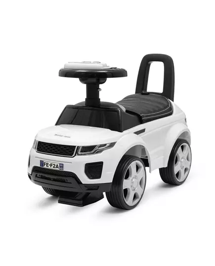 Witte SUV Loopauto - Kindvriendelijk - Stevige Wielen