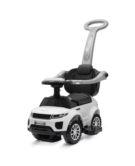 Loopauto SUV Stijl Wit met Zwart - 3-in-1 Kindspeelgoed