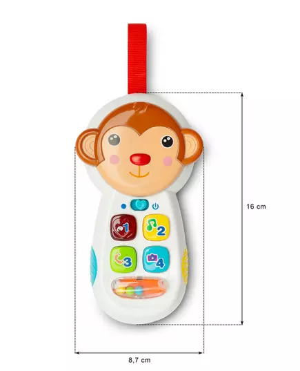 Aap Telefoon Speeltje - Interactief Kleurig