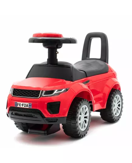 Rode Loopwagen - Luxe SUV Kinderauto met Stevige Wielen