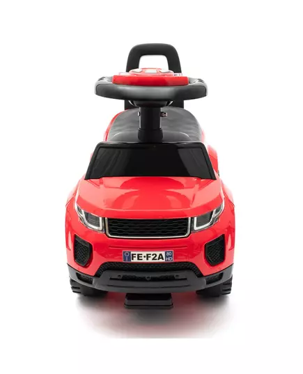 Rode Loopwagen - Luxe SUV Kinderauto met Stevige Wielen