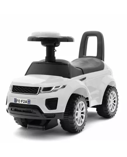 Loopauto Wit - Sportieve SUV - Afneembare Stuurstang