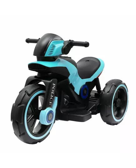 Elektrische Politie Motorfiets Blauw - Kinderspeelgoed