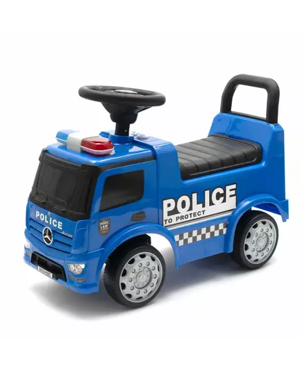 Mercedes Politie Kinderwagen met Lichtbalk en Wielen