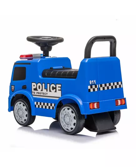 Mercedes Politie Kinderwagen met Lichtbalk en Wielen