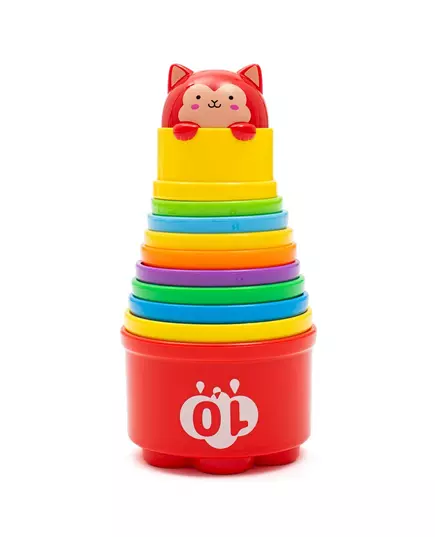 Stapelbekers met Kleurensymbolen - Peuterspeelgoed