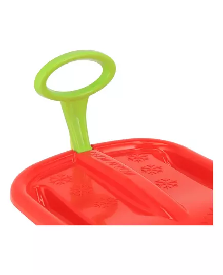 Sneeuwslee felrood 74 cm met verstelbare handgreep