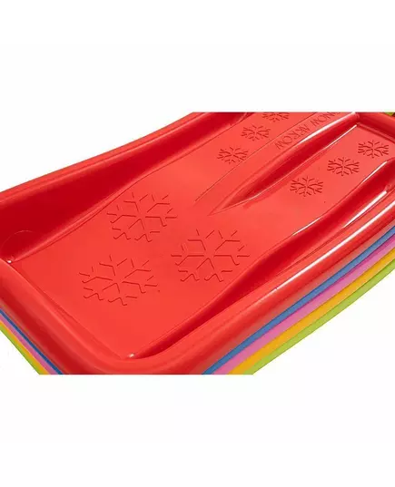 Sneeuwslee felrood 74 cm met verstelbare handgreep