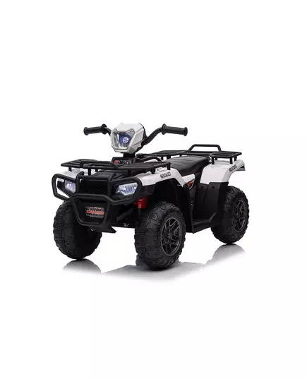 Kinder Quad - Elektrisch - Wit/Zwart - Robuust Ontwerp