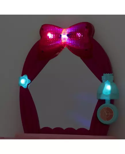 Kinderkaptafel Roze - Inclusief Accessoires & Spiegel