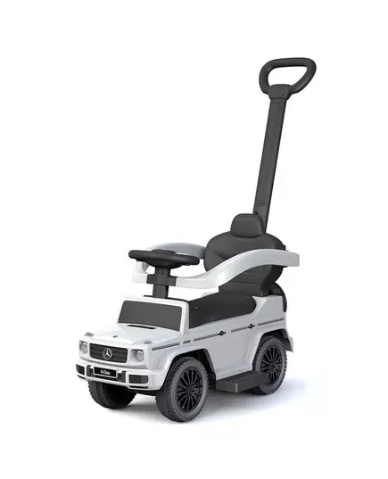 Mercedes-Benz Witte G-Klasse - Duwstang Kinderauto