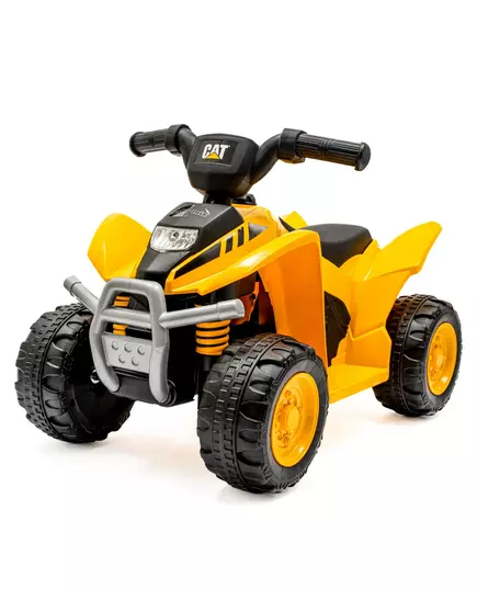 CAT Elektrische Quad Geel - Robuust Kindermotor 4-wieler