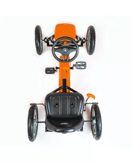 Go-kart Oranje met Comfortabel Zitje en Stevige Wielen