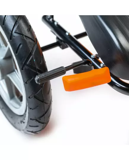 Go-kart Oranje met Comfortabel Zitje en Stevige Wielen