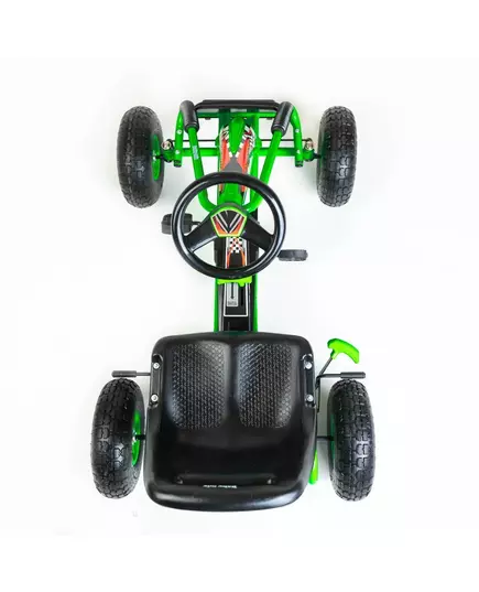 Felgroene Go-kart voor Kinderen - Sportief en Veilig