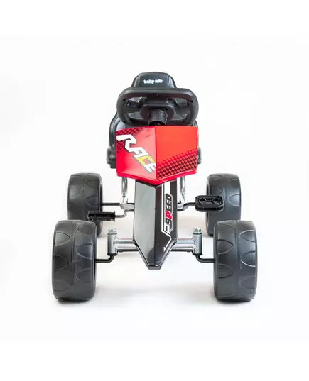 Go-kart Trapauto met Ergonomisch Zitje - Zilver Oranje