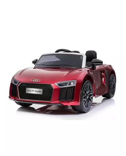 Elektrische Audi R8 Spyder speelgoedauto - Glanzend rood