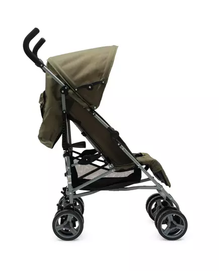 Kinderwagen Olijfgroen - Inklapbaar met Vijfpuntsgordel