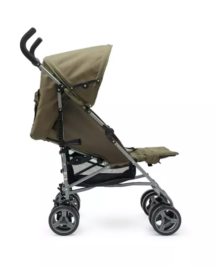 Kinderwagen Olijfgroen - Inklapbaar met Vijfpuntsgordel