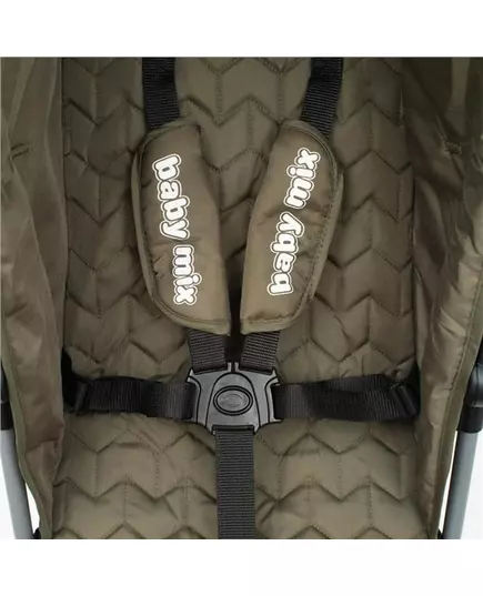 Kinderwagen Olijfgroen - Inklapbaar met Vijfpuntsgordel