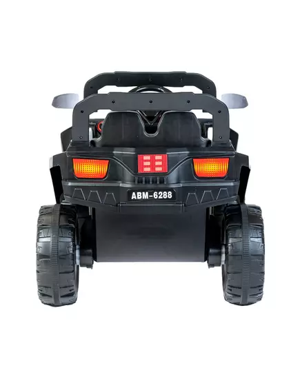 Elektrische 4x4 Kinderauto - Wit/Zwart - Bestuurbaar