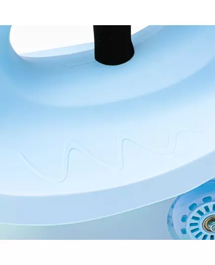 Wiggle Car Lichtblauw met LED - Stuur zonder pedalen