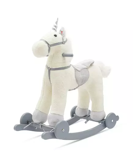 Unicorn Schommelpaard - Pluchen Eenhoorn met Melodie