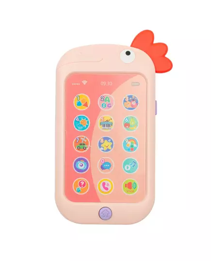 Roze Papegaai Speeltelefoon - Educatief Kinderspeelgoed
