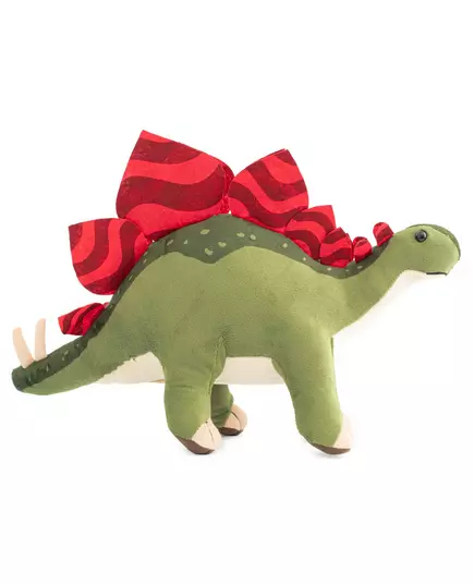 Pluche Stegosaurus Knuffel - Groene Dino 38 cm