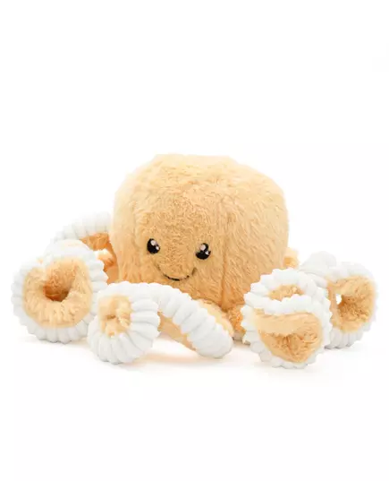 Pluche Octopus Knuffel - Lichtoranje - 17cm