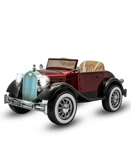 Classic Jaren 30 Speelgoedauto - Bordeauxrood Retro