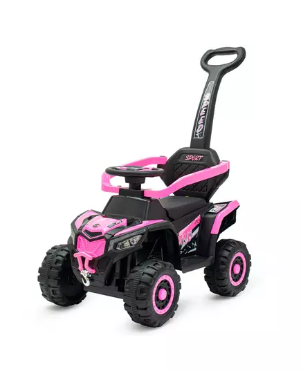 Roze Quad Speelgoedvoertuig met Handvat voor Kinderen