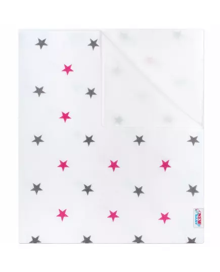 Flanellen luiers - Sterrenpatroon - 100% Katoen