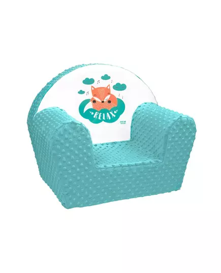 Kinderstoeltje Mintgroen - Schattige vos - Comfortabel