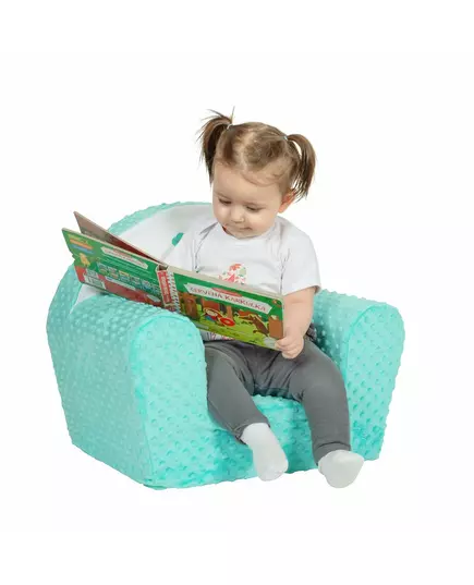 Kinderstoeltje Mintgroen - Schattige vos - Comfortabel