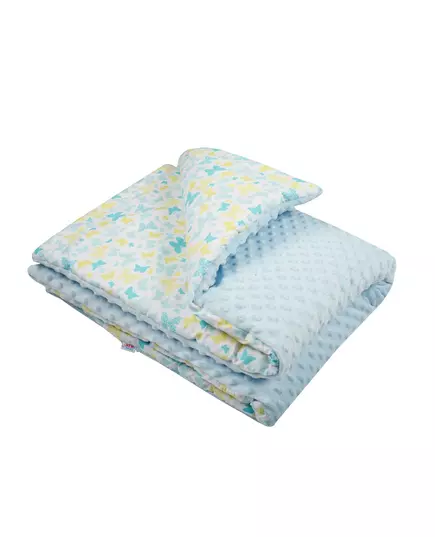 Babydeken met Vulling - 80x102 cm - Blauw