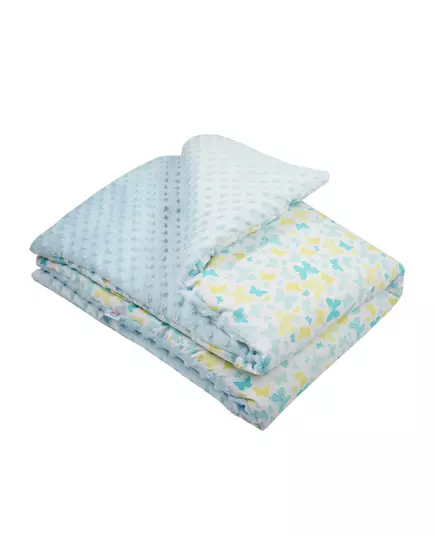 Babydeken met Vulling - 80x102 cm - Blauw
