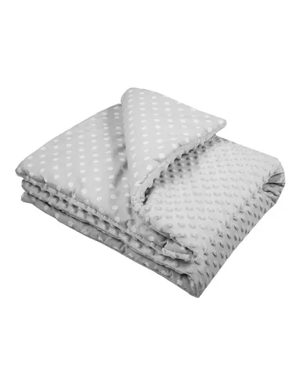 Babydeken Grijs 80x102 cm - Hypoallergeen