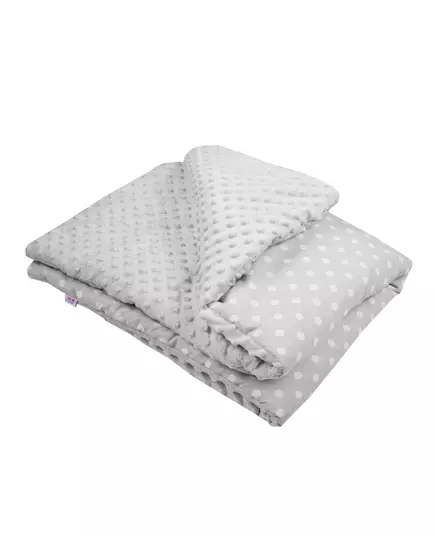 Babydeken Grijs 80x102 cm - Hypoallergeen