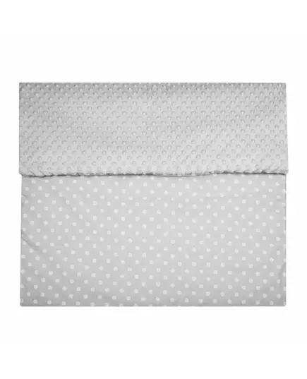 Babydeken Grijs 80x102 cm - Hypoallergeen