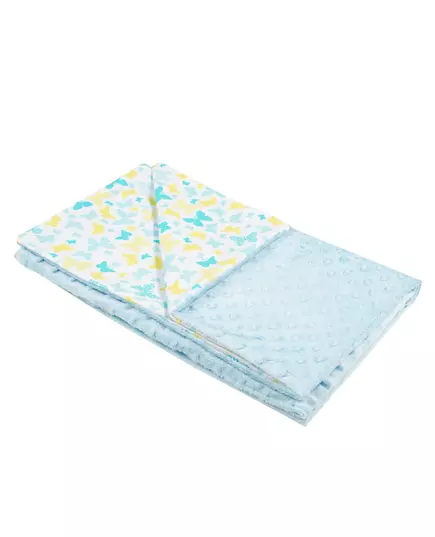 Educatieve minky babydeken 80x102 cm - Hypoallergeen
