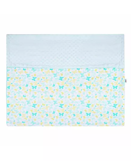 Educatieve minky babydeken 80x102 cm - Hypoallergeen