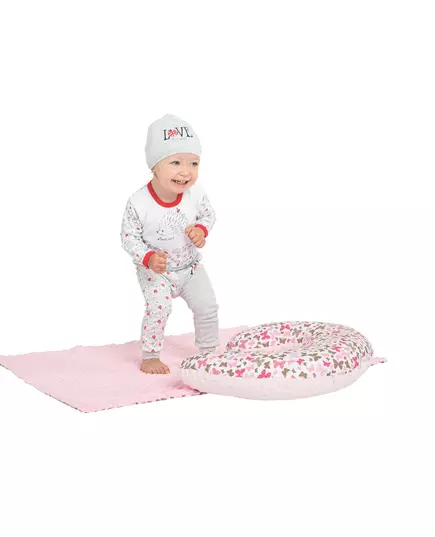 Educatieve minky babydeken 80x102 cm - Hypoallergeen