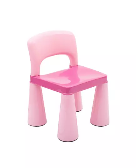 Kindersetje Roze Tafel met 2 Stoelen en Opbergfunctie
