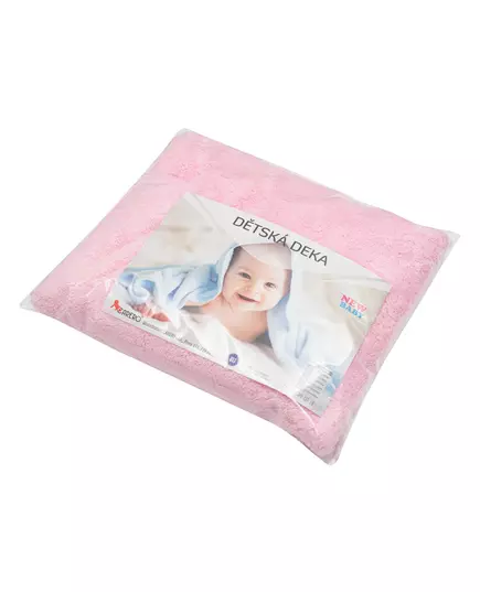 Babydeken 90x80 cm - Roze - Zacht en Warm - Knuffel