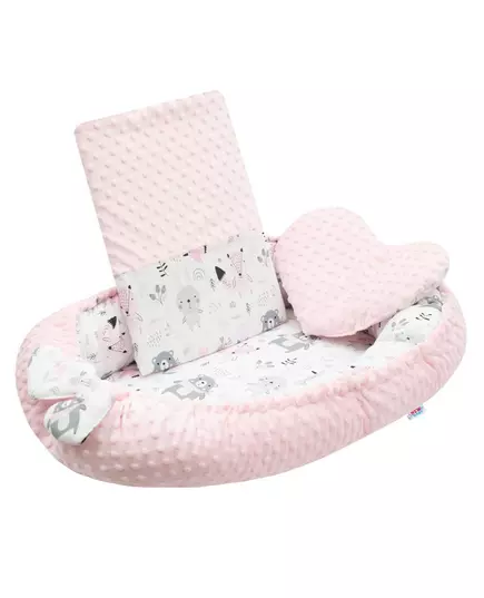 Luxe omkeerbaar babynestje met kussen en dekentje