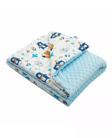 Babydeken - Schattig Beren en konijnen - 80x102 cm