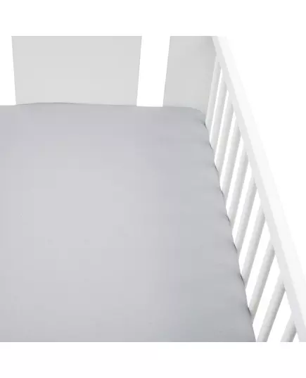 Hoeslaken 60x120 cm - Grijs - Jersey Katoen