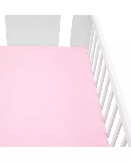 Hoeslaken 60x120 cm Lichtroze Jersey Katoen Ledikant